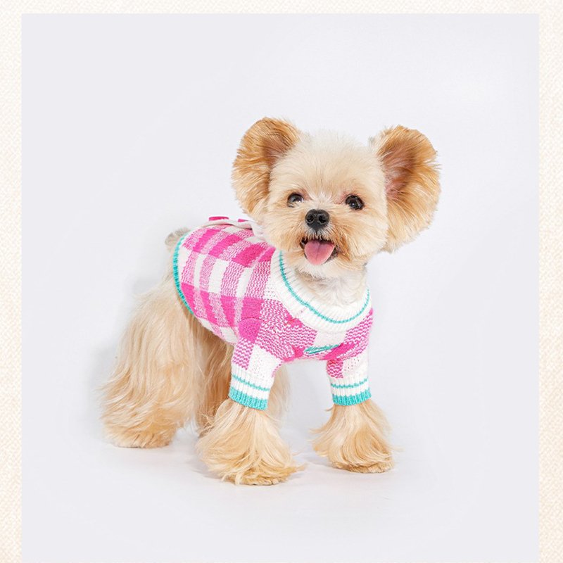 Candy Sweater Dog Clothes - PIKAPIKA