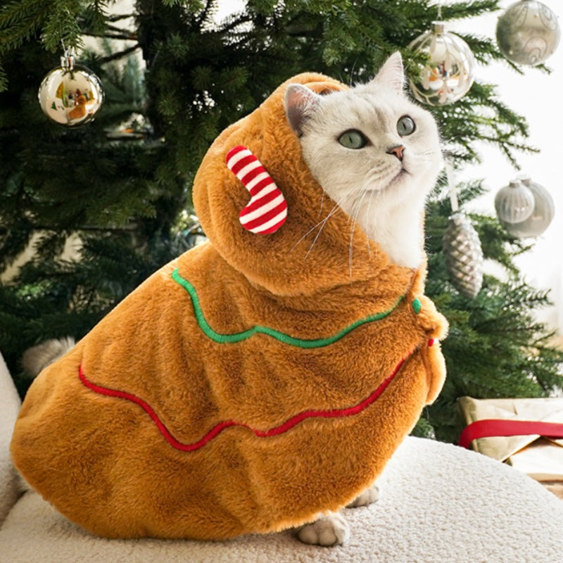 cat xmas dress Christmas Cat Costume main image 0