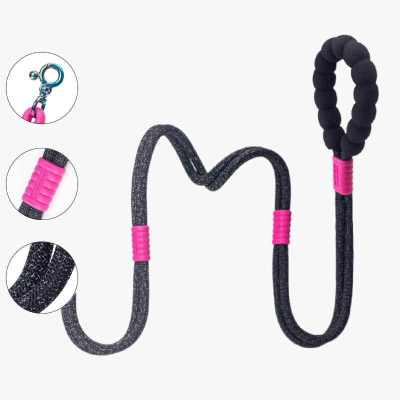 Dog Leashes For Large Dog Under 88 lbs Outing Nylon Leashes Length 59.1" - PIKAPIKA
