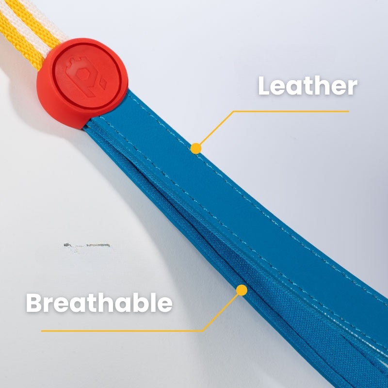 Pet Collar 3.9 ft Leash Set Soft Nylon for Small Medium Dog - PIKAPIKA