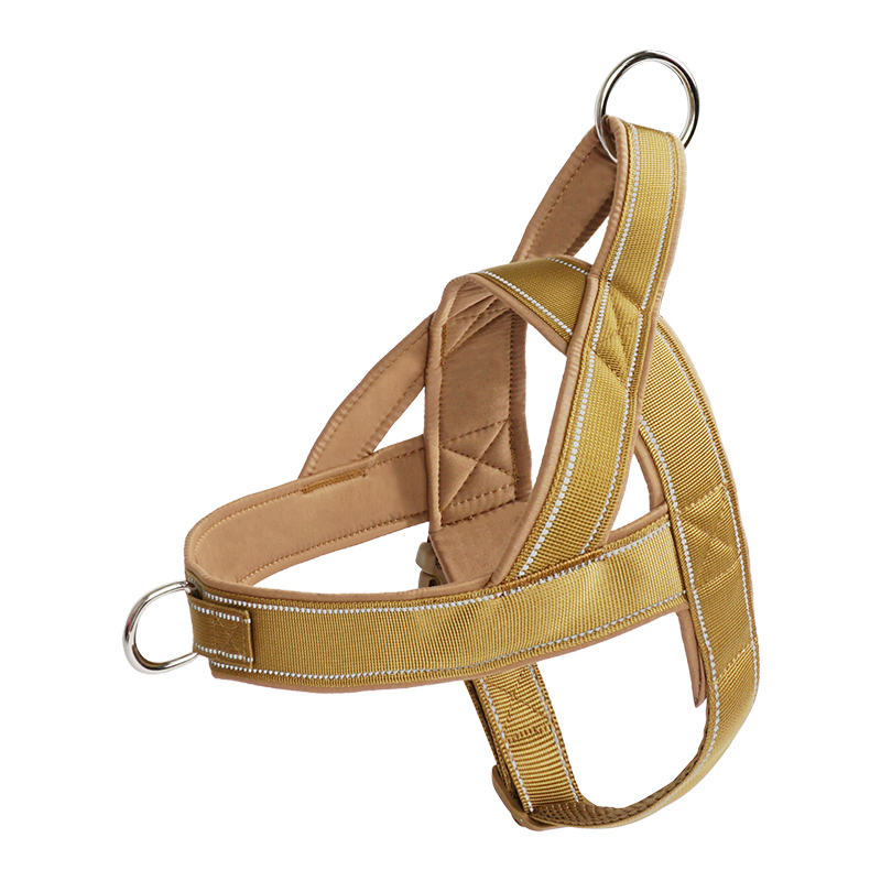 Large Dog Harness Collar Set No-Pull Anti-Escape Handle - PIKAPIKA