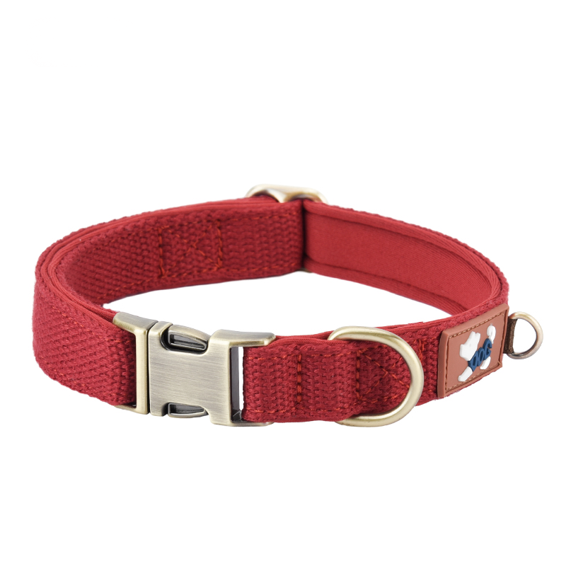 Reinforced Heavy-Duty Webbing Personalized Dog Collar Escape-Proof - PIKAPIKA