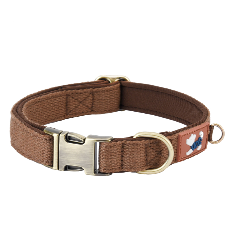 Reinforced Heavy-Duty Webbing Personalized Dog Collar Escape-Proof - PIKAPIKA