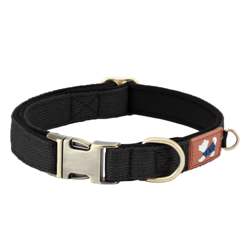 Reinforced Heavy-Duty Webbing Personalized Dog Collar Escape-Proof - PIKAPIKA