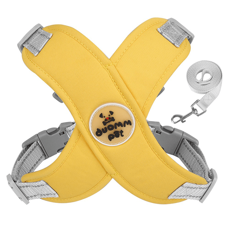 Adjustable Dog Harness Vest Strong Walking Leash for Medium Dogs - PIKAPIKA