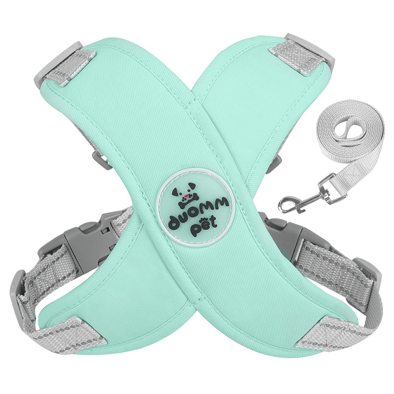 Adjustable Dog Harness Vest Strong Walking Leash for Medium Dogs - PIKAPIKA