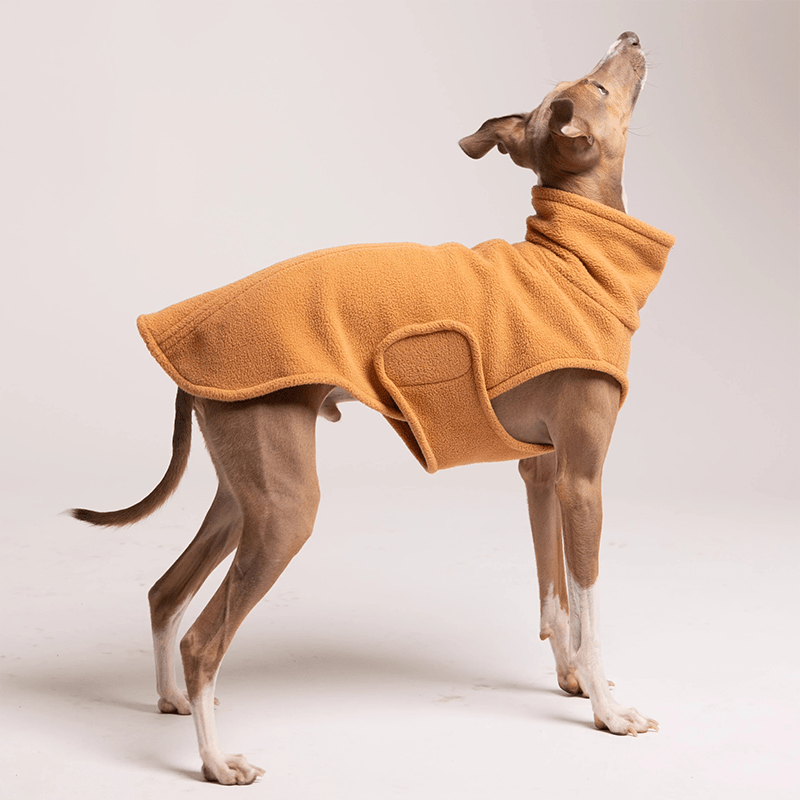 Adjustable Fleece Vest Greyhound Whippet Dog Clothes - PIKAPIKA