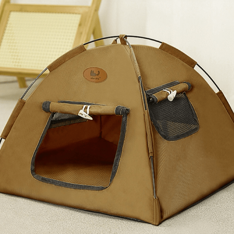 All - Season Cat Tent Bed With Mat Cushion - PIKAPIKA