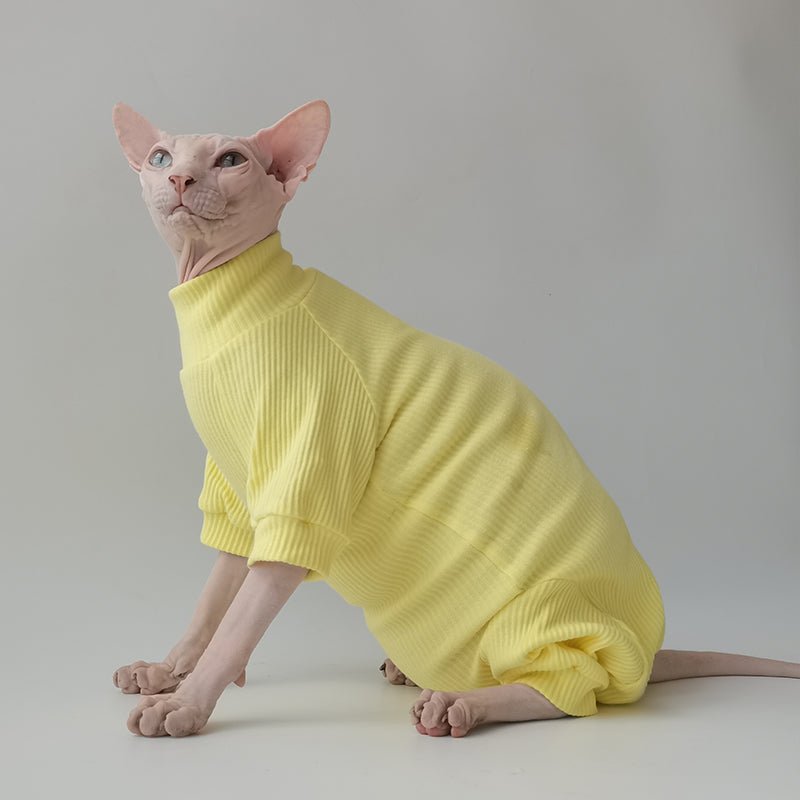 Basic Onesie Sphynx Cat Clothes - PIKAPIKA