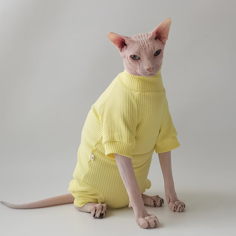 Basic Onesie Sphynx Cat Clothes - PIKAPIKA