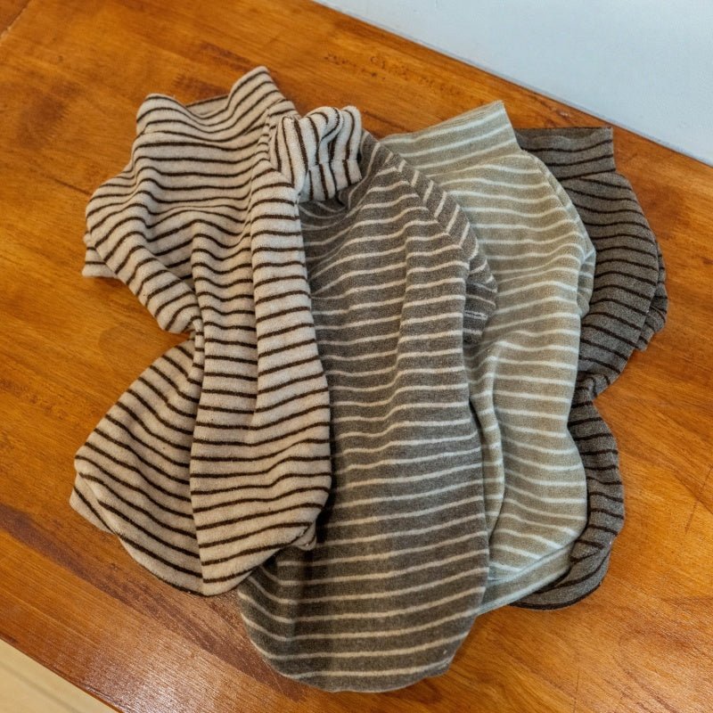 Basic Towel Shirt Devon Rex Cat Clothes Warm Undershirt Sweatshirt - PIKAPIKA