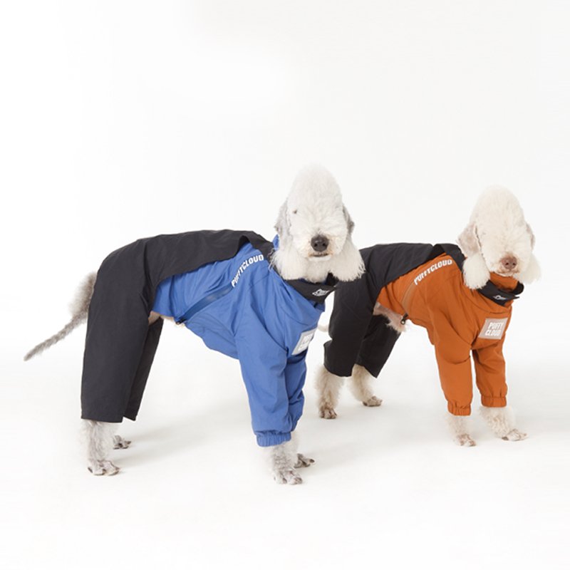 Bedlington Dog Clothes Outdoor Raincoat Jacket - PIKAPIKA