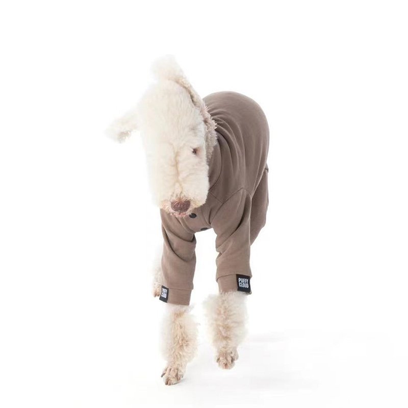 Bedlington Dog Cotton Botton Onesie Clothes - PIKAPIKA