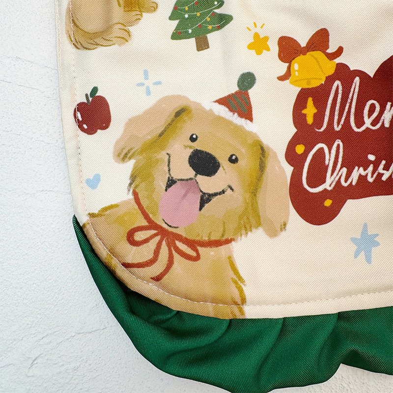 Big Dog Christmas Collar Bib Accessories Bandanas - PIKAPIKA