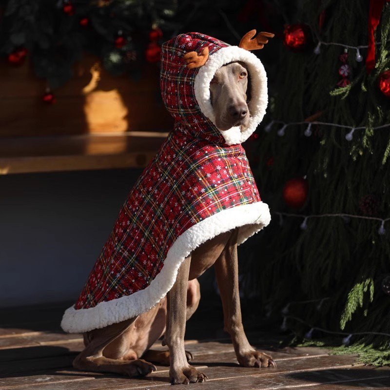 Big Dog Clothing Christmas Hoodie Coat Cloak - PIKAPIKA