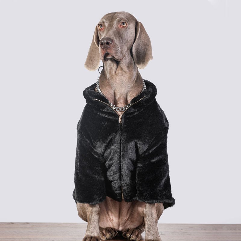 Big Dog Clothing Faux Fur Coat - PIKAPIKA