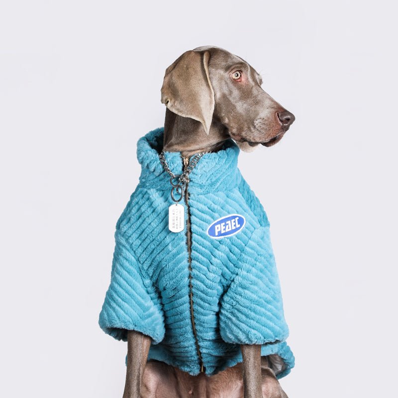 Big Dog Clothing Faux Fur Zip Jacket Winter Coat - PIKAPIKA