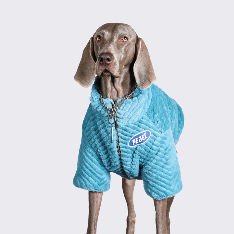 Big Dog Clothing Faux Fur Zip Jacket Winter Coat - PIKAPIKA