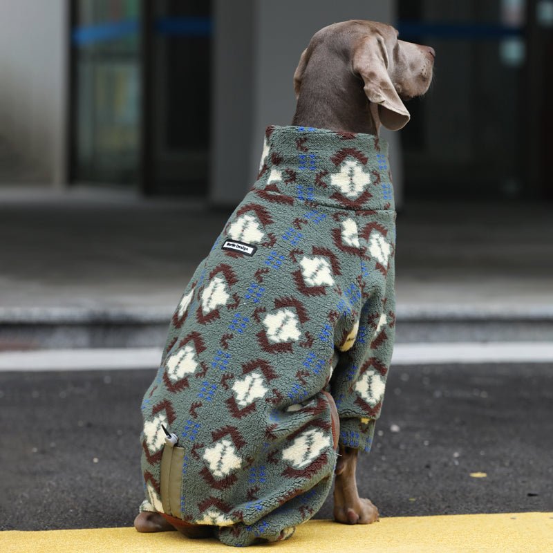 Big Dog Sweatshirts Large Size Clothes Fleece Hoodie Pullover - PIKAPIKA