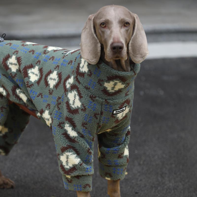 Big Dog Sweatshirts Large Size Clothes Fleece Hoodie Pullover - PIKAPIKA