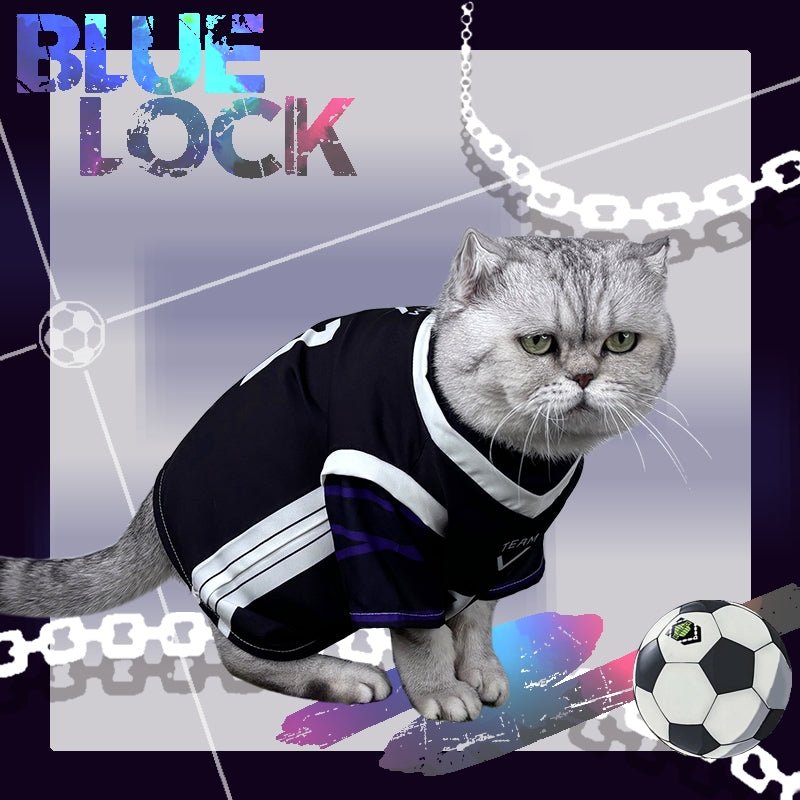 BLUE LOCK Nagi Seishiro Pet T-Shirt Cat Cosplay Clothe - PIKAPIKA