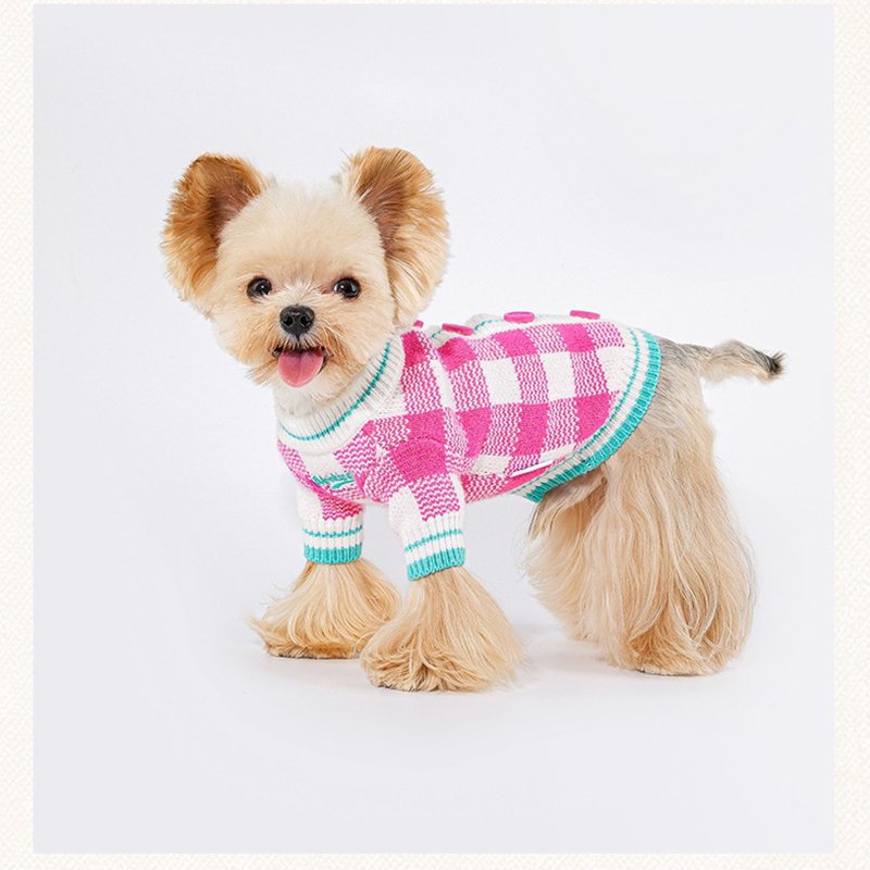 Candy Sweater Dog Clothes - PIKAPIKA