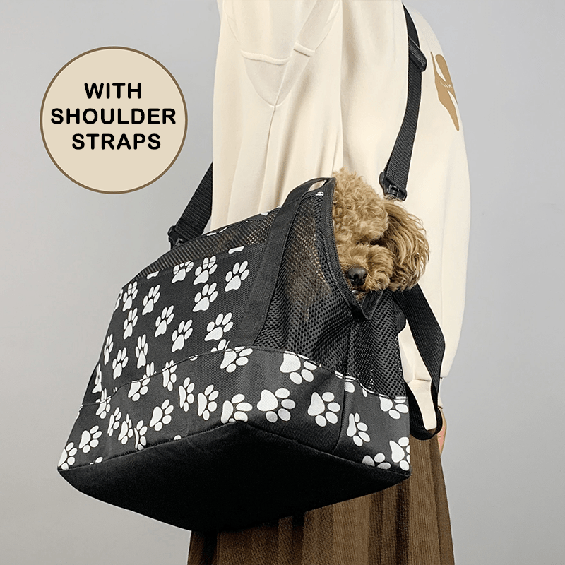 Cat Dog Portable Carrier Bag – Travel Shoulder Tote - PIKAPIKA
