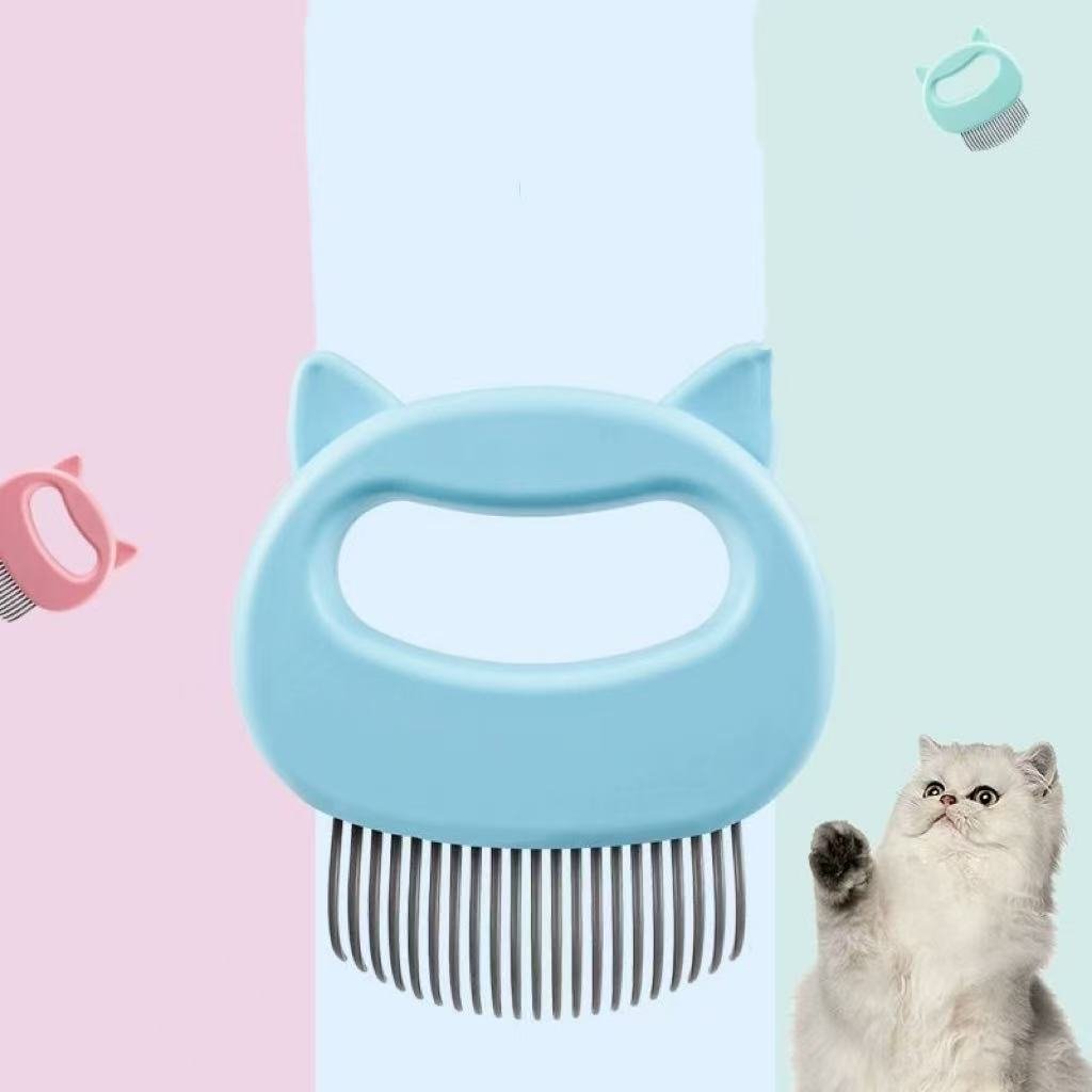 Cat Grooming Brush Fur Remover for Long and Short Haired Cats - PIKAPIKA