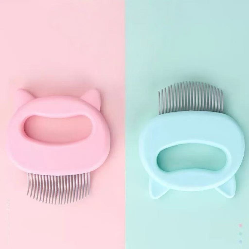 Cat Grooming Brush Fur Remover for Long and Short Haired Cats - PIKAPIKA