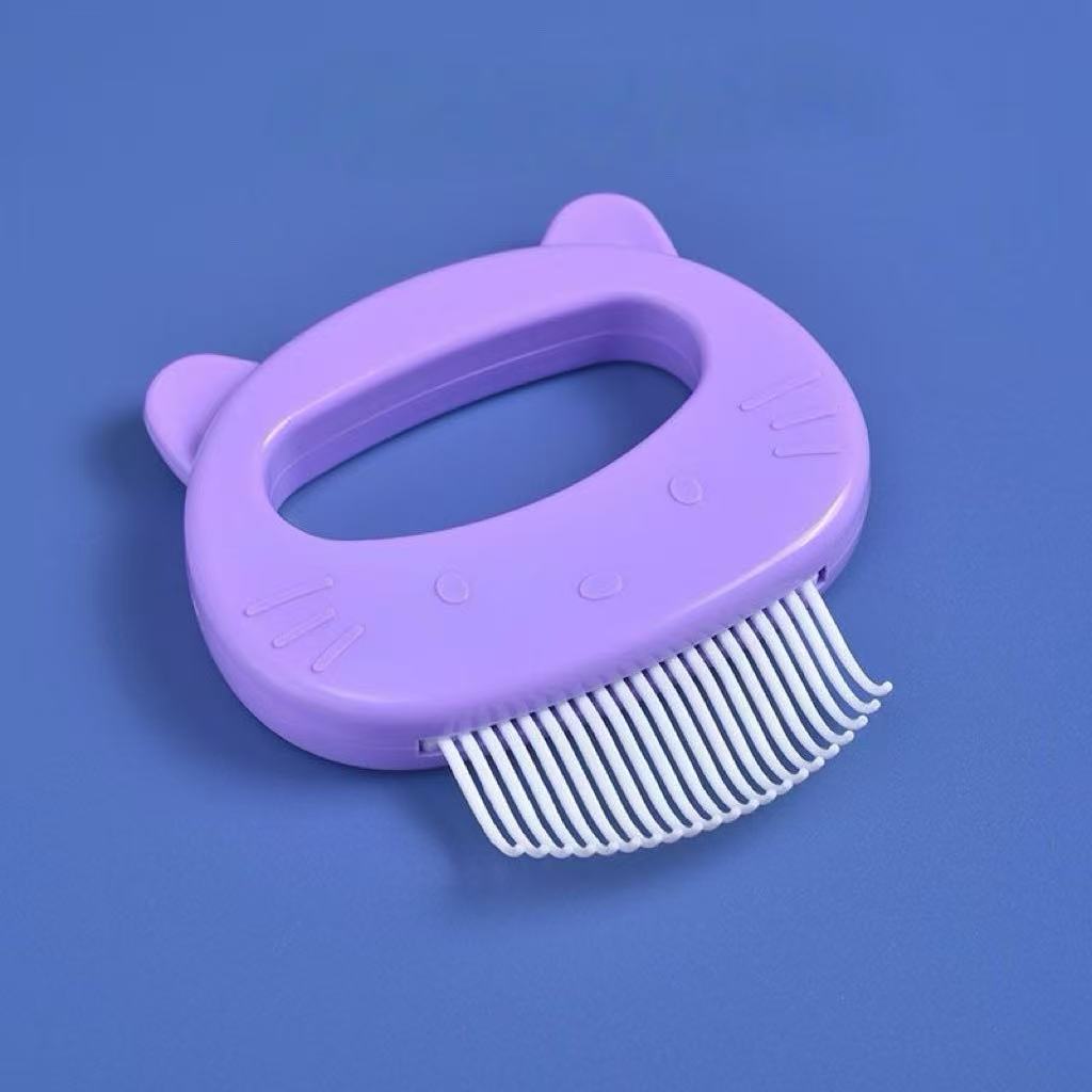 Cat Grooming Brush Fur Remover for Long and Short Haired Cats - PIKAPIKA