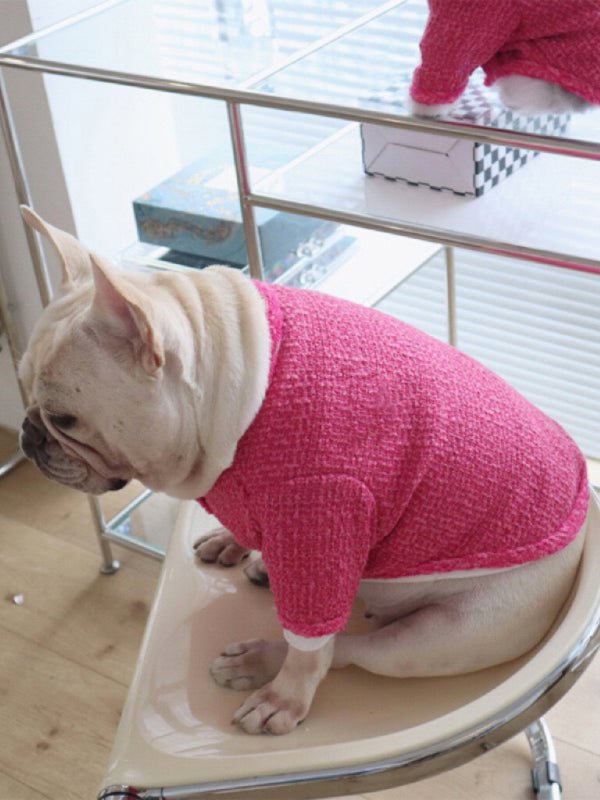 Chanel Style Jacket Warm Dog Clothes - PIKAPIKA