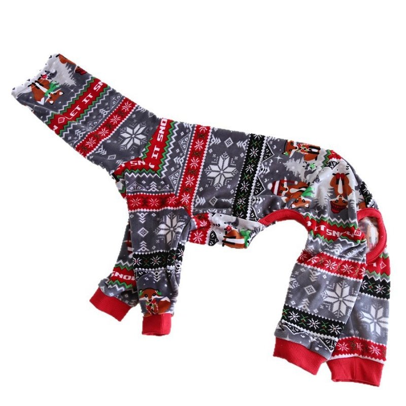 Christmas Onesie for Italian Greyhound Whippet Dog Clothes - PIKAPIKA