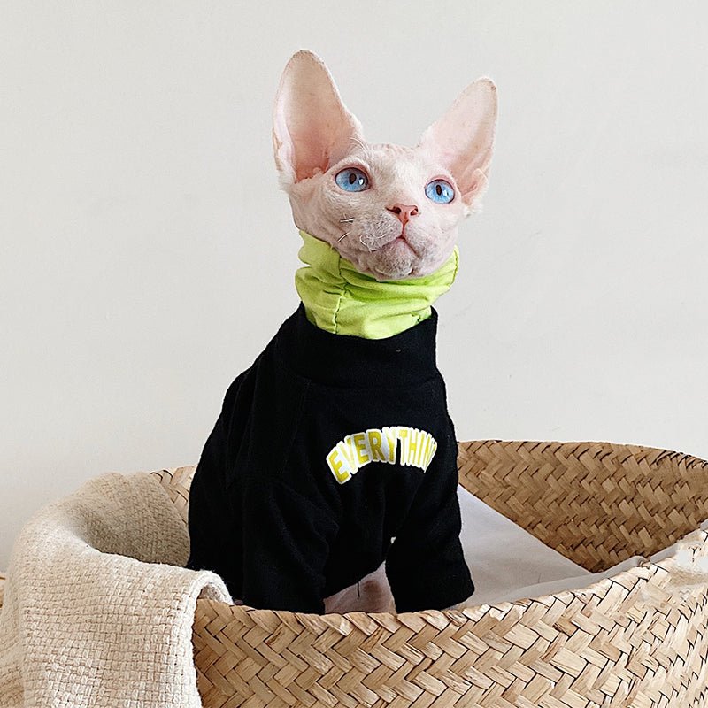 トップス Turtleneck Sage Cat & Mouse 3y YokoKat Light Pink Turtleneck Cat Kitten Sweater Size Small Devon