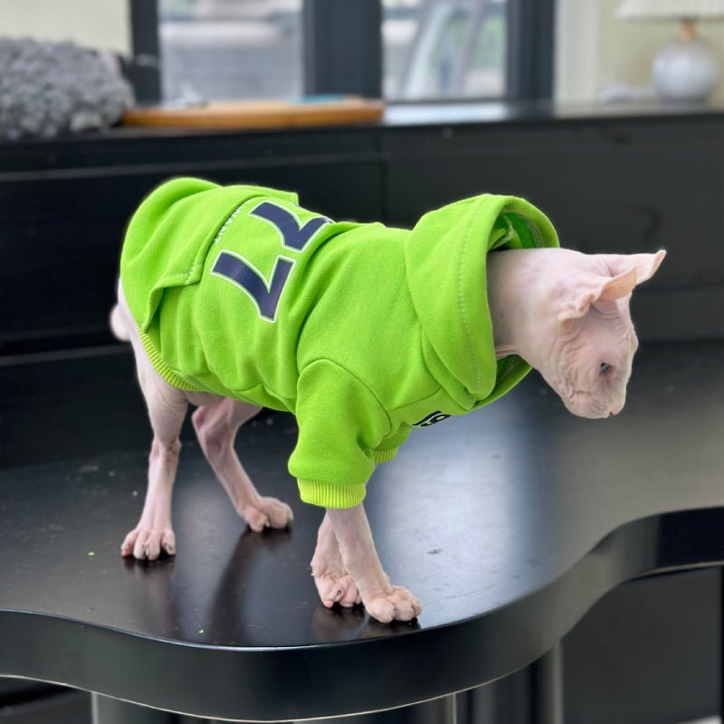 Cotton Hoodie for Sphynx Cat Warm Clothing - PIKAPIKA