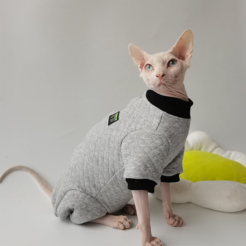 Cotton Onesie Sphynx Cat Clothes - PIKAPIKA