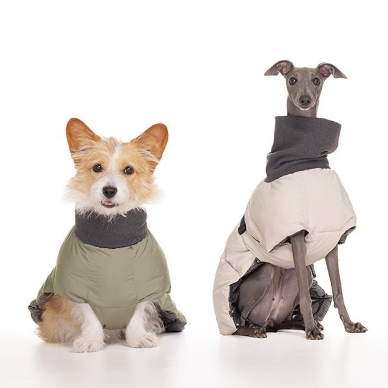 Cotton Padded Coat Sleeveless Jacket Vest Greyhound Dog Clothes - PIKAPIKA