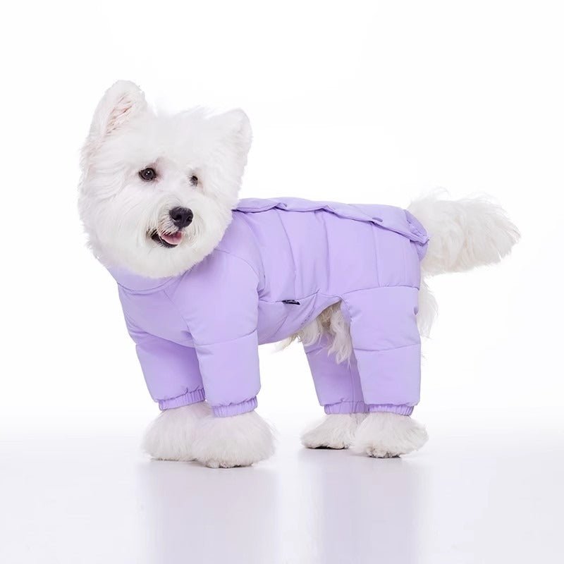 Cotton Padded Jacket Parka Coat Dog Clothes Onesie - PIKAPIKA