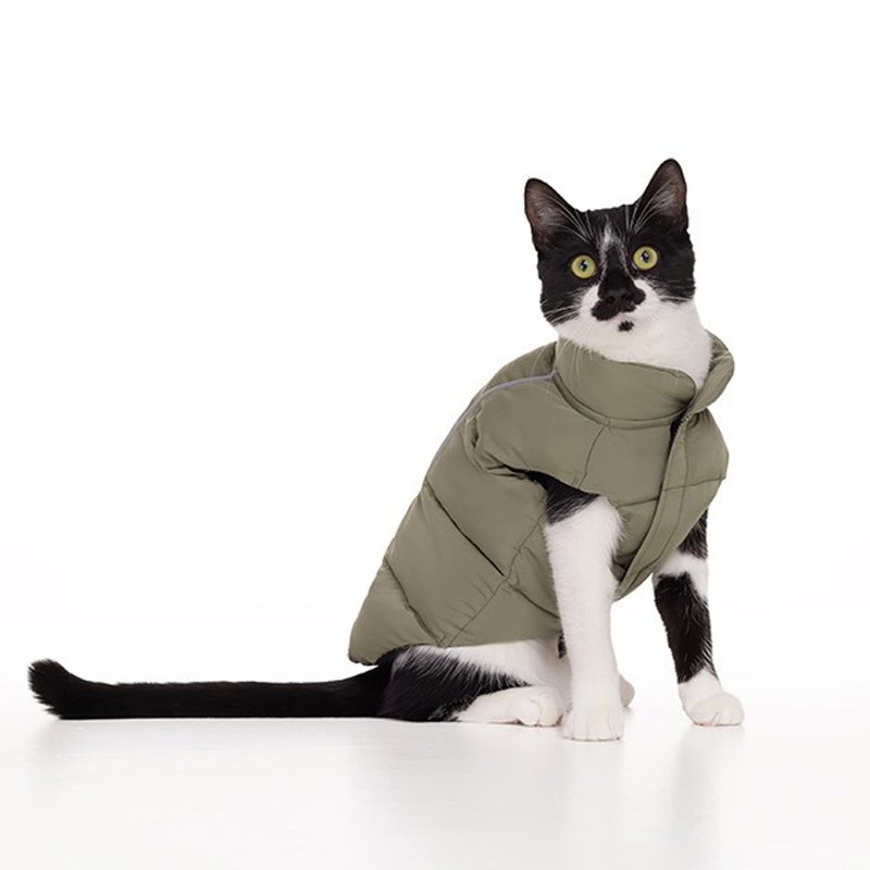 Cotton Padded Jacket Warm Vest Coat Dog Clothes - PIKAPIKA