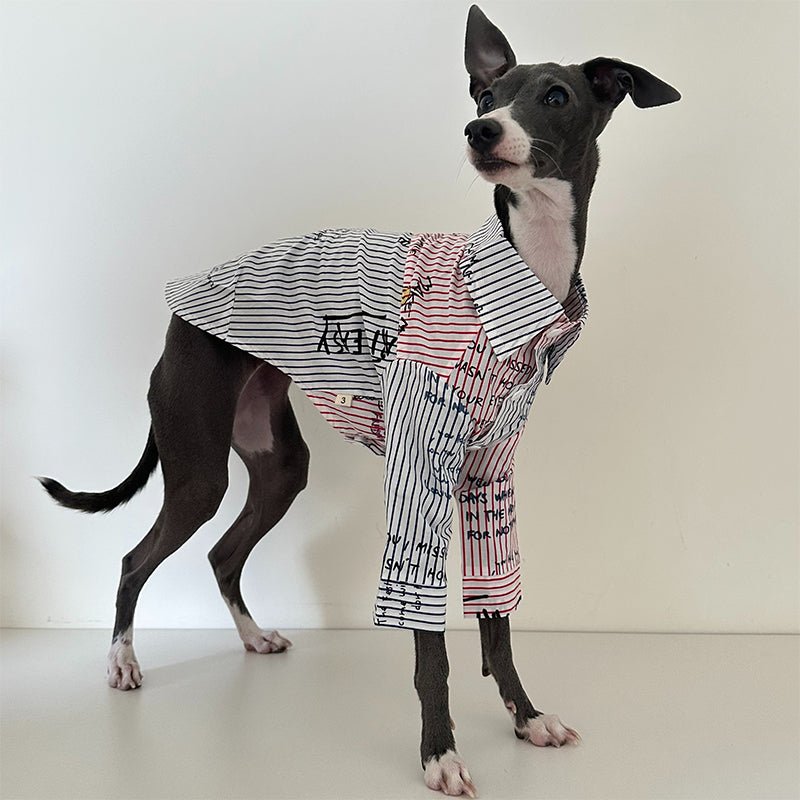 Italian Greyhound and Whippet Clothes / Iggy Jumpsuit / Dog Sweater / Dog  Clothes / Ropa Para Galgo Italiano Y Whippet/ PALE PINK JUMPSUIT 