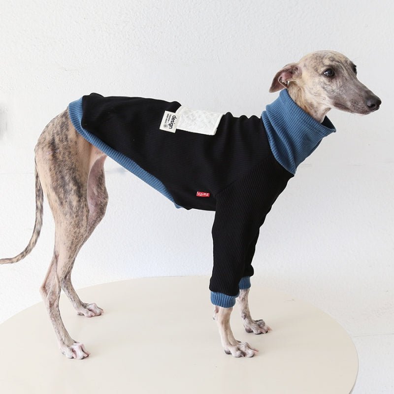 Cotton Turtleneck Italian Greyhound Whippet Dog Clothes - PIKAPIKA