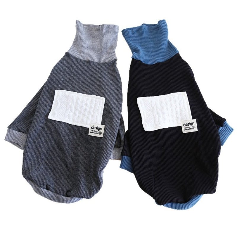 Cotton Turtleneck Italian Greyhound Whippet Dog Clothes - PIKAPIKA