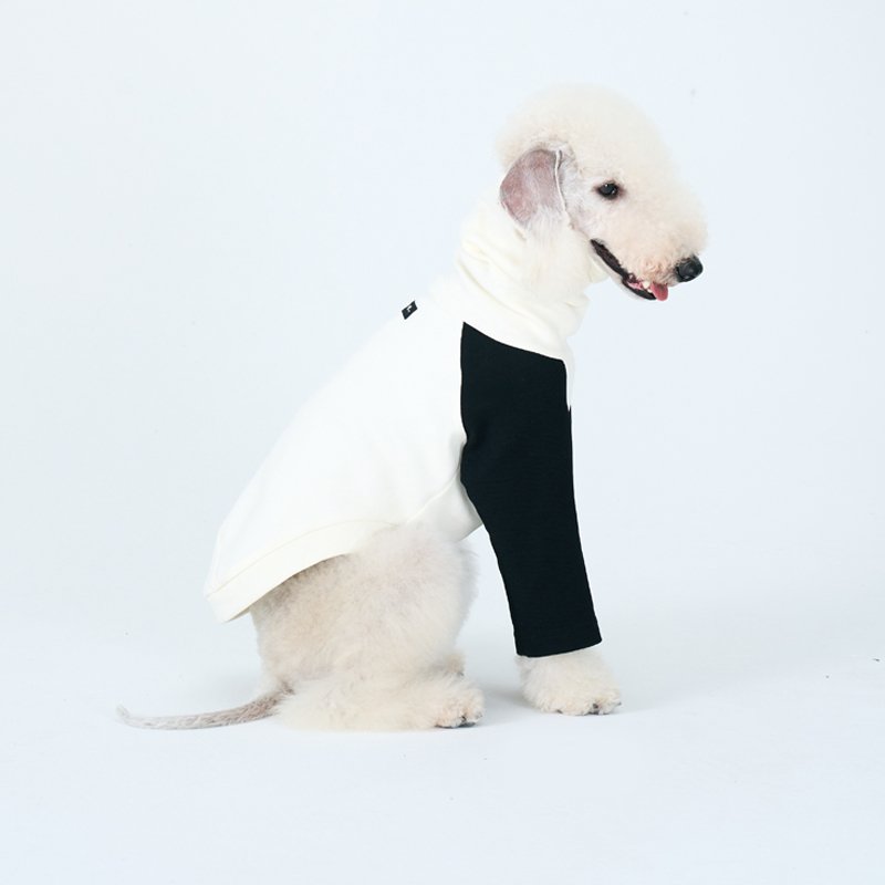 Cotton Turtleneck Shirts Bedlington Dog Clothes - PIKAPIKA