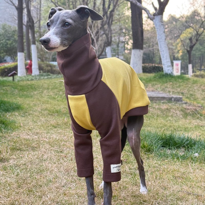 Cotton Turtleneck Shirts for Italian Greyhound Whippet Dog Clothes - PIKAPIKA