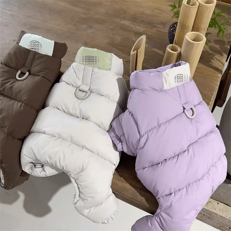 Cotton Warm Fleece Dog Coats Winter Vest for Small Medium Dogs - PIKAPIKA
