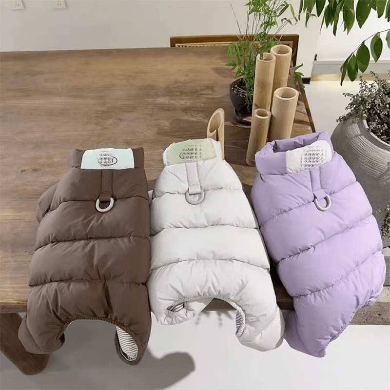 Cotton Warm Fleece Dog Coats Winter Vest for Small Medium Dogs - PIKAPIKA