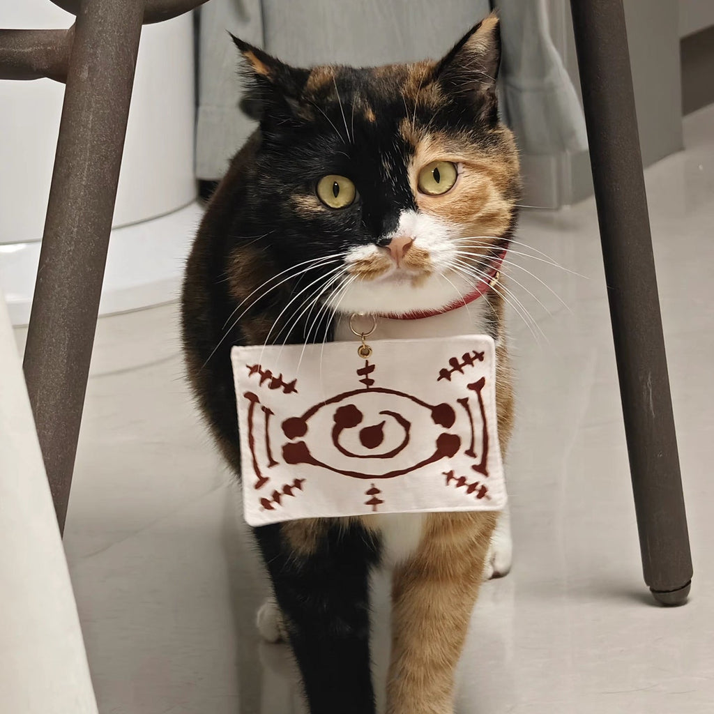 Demon Slayer Chachamaru Cosplay Collar Inspired Cat Necklace - PIKAPIKA