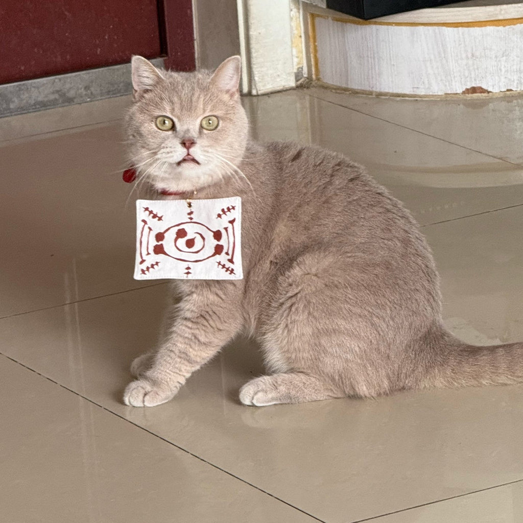 Demon Slayer Chachamaru Cosplay Collar Inspired Cat Necklace - PIKAPIKA