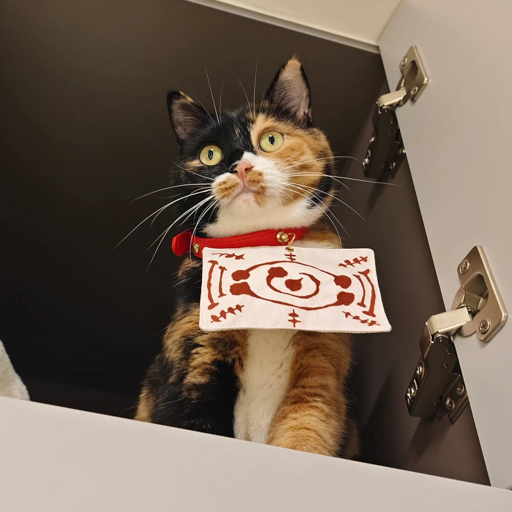 Demon Slayer Chachamaru Cosplay Collar Inspired Cat Necklace - PIKAPIKA