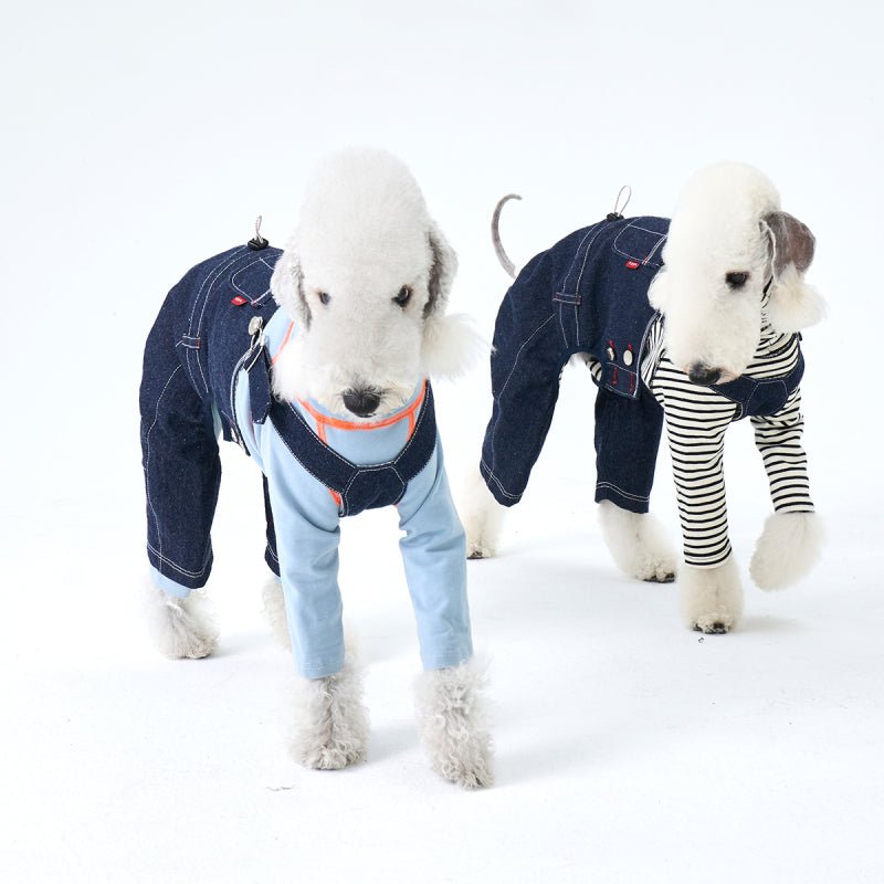 Denim Pants Onesies Sighthounds Dog Clothes - PIKAPIKA