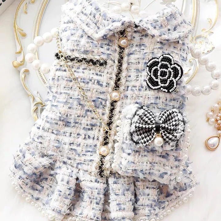 Designer Style Luxury Cat Dress Cat Clothes - PIKAPIKA